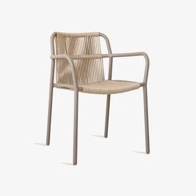 Heal's Vincent Sheppard Sweep Dining Chair Taupe/Sand