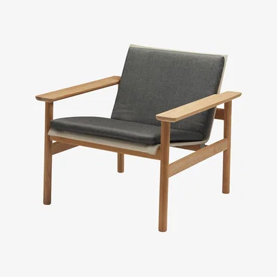 Heal's Fritz Hansen Skagerak Pelagus Lounge Chair Cushion Charcoal