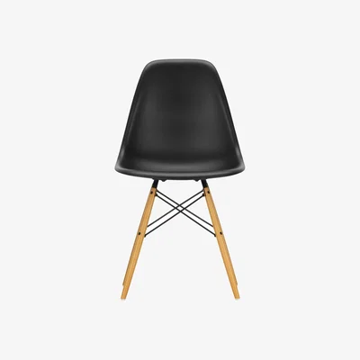 John Lewis Vitra Eames RE DSW Recycled Plastic Chair, Wood Legs