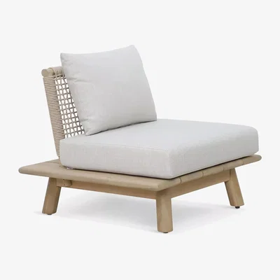 John Lewis KETTLER Denver Garden Lounge Chair, FSC-Certified (Acacia Wood), Natural