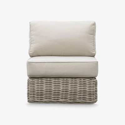 John Lewis Gallery Direct Ragusa Garden Module Single Seat, Grey