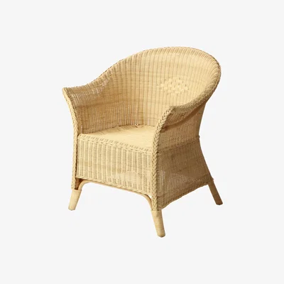 John Lewis Desser King Rattan Loom Chair, Natural