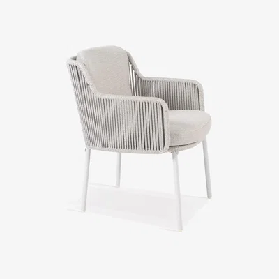John Lewis 4 Seasons Outdoor Bernini Garden Dining Chair, Set of 2, Frozen