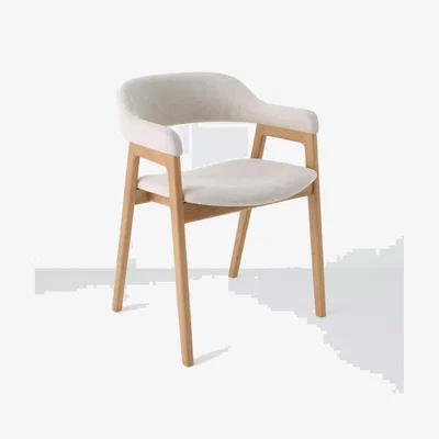 John Lewis John Lewis Santino Dining Arm Chair, Oak Bianco Oil/Natural