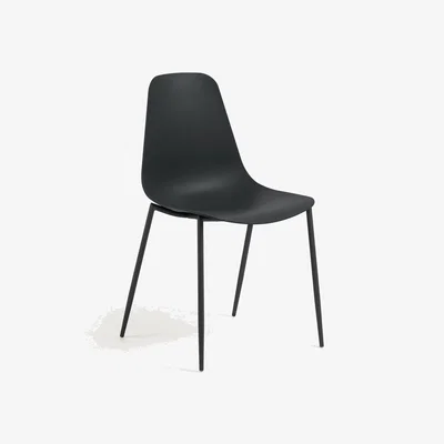 Kave Home Black Whatts chair