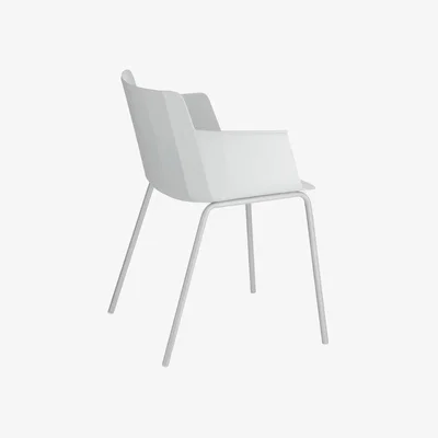 Kave Home Hannia grey chair with arms