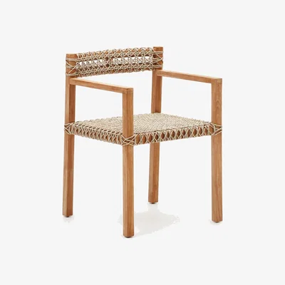 Kave Home Giverola solid teak chair
