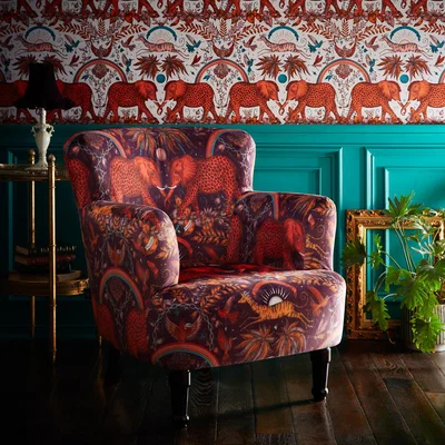 La Redoute Dalston Zambezi Elephant Print Chair