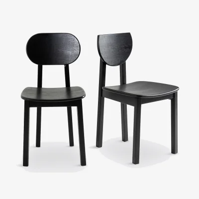 La Redoute Set of 2 Tribal Ash Chairs