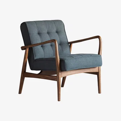 La Redoute Bloomfield Armchair with Solid Oak Frame