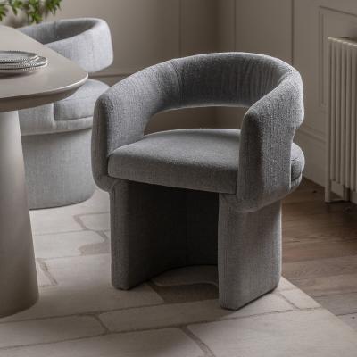 La Redoute Valetta Sculptural Boucle Dining Chair