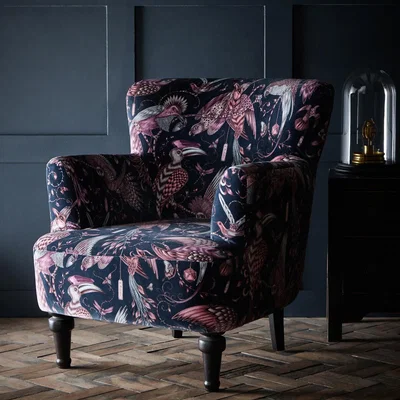 La Redoute Dalston Audubon Fantasy Bird Chair