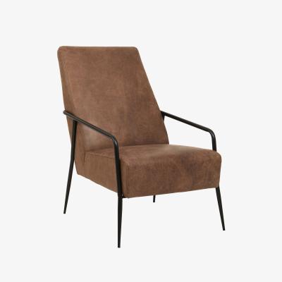 La Redoute Leather Midcentury Armchair