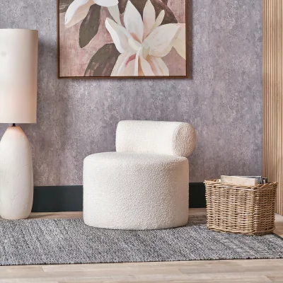 La Redoute Avelio Boucle Accent Chair