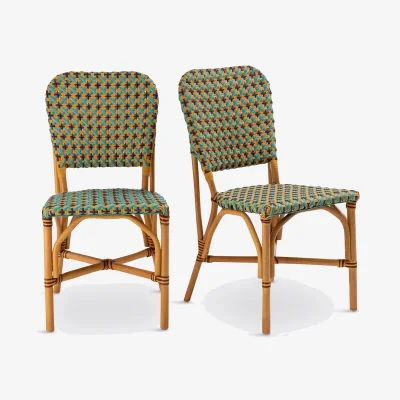 La Redoute Set of 2 Musette Woven Chairs
