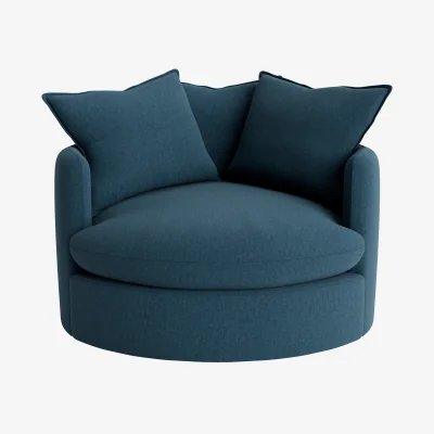 Loaf Dunkins Accent Chair, La Accent (Hosepipe Clever Linen)