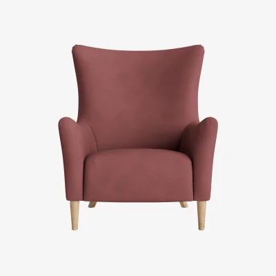 Loaf Clubbins Accent Chair (Berry Jelly Clever Cotton)