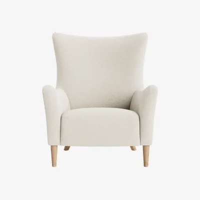 Loaf Clubbins Accent Chair (Egg Box Clever Linen)