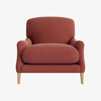 Loaf Chin Chin Accent Chair (Summer Pudding Clever Linen)