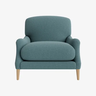 Loaf Chin Chin Accent Chair (Lighthouse Clever Linen)