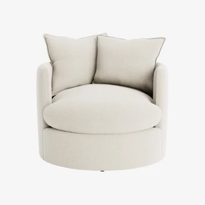 Loaf Dunkins Accent Chair (Egg Box Clever Linen)