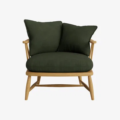 Loaf Nestins Accent Chair (Woody Walk Clever Cotton, Light Oak)