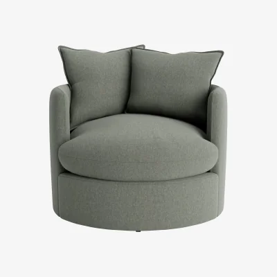 Loaf Dunkins Accent Chair (Pear Drop Clever Linen)