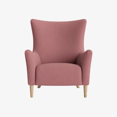 Loaf Clubbins Accent Chair (Rosy Posy Clever Slubby Cotton)