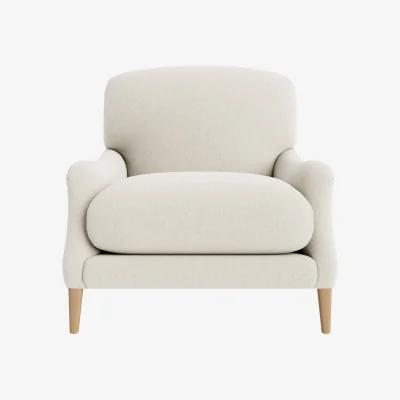 Loaf Chin Chin Accent Chair (Egg Box Clever Linen)