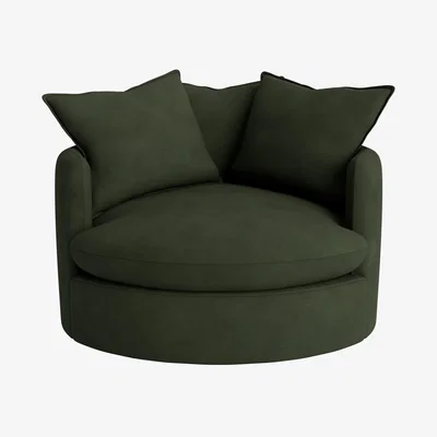 Loaf Dunkins Accent Chair, La Accent (Woody Walk Clever Cotton)