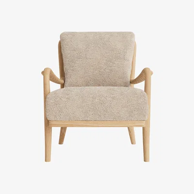 Loaf Shearer Easins Accent Chair (White Oak)