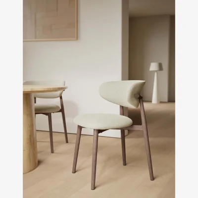 Marks & Spencer M&S Setof 2 Arc Dining Chairs Soft White