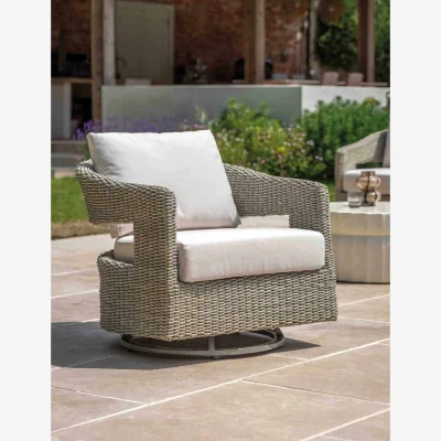 Marks & Spencer Gallery Direct Hvar Outdoor Swivel Chair Natural