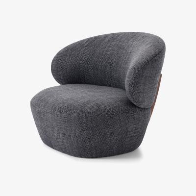 Made.com Amrita Accent Armchair, Slate Loop Textured Boucle