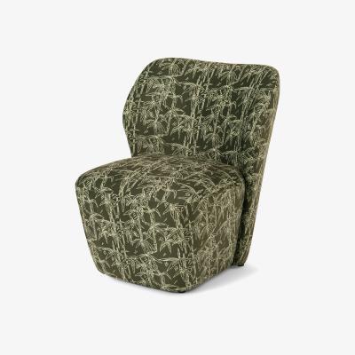 Made.com Poodle & Blonde Accent Armchair, Bamboo Printed Velvet