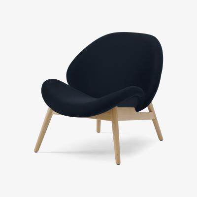 Made.com Laluni Accent Armchair, Twilight Blue Velvet