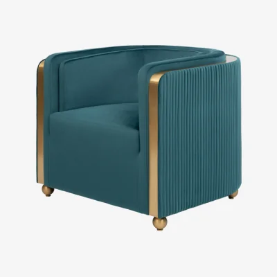 My Furniture Ozman Lounge Chair - Peacock