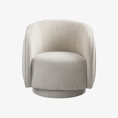 My Furniture Orla Swivel Chair - Travertine