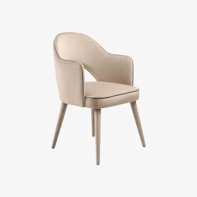 My Furniture Rossini Carver Chair Taupe