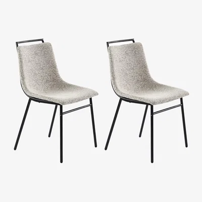 My Furniture Set of 2 Kai Dining Chairs – Birch 