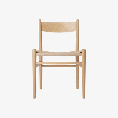 Made in Design CH36 Chair natural wood / Hans J. Wegner, 1962 - Paper cord