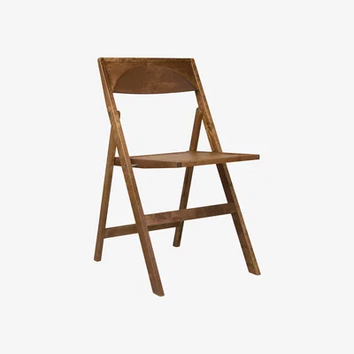 Made in Design Flat Chair Folding chair natural wood - Frama