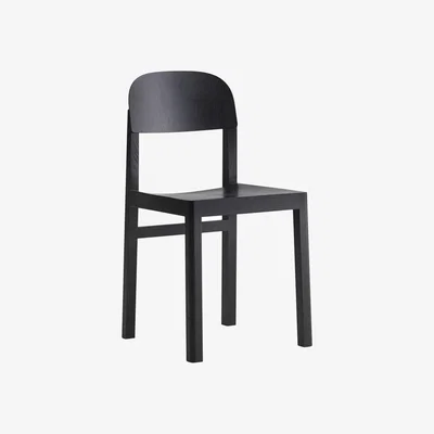 Made in Design Workshop Chair wood black Wood - Muuto