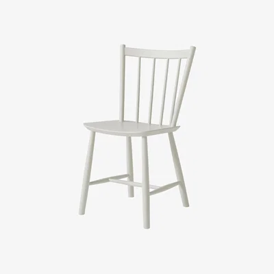 Made in Design J41 Chair wood grey grey wood / Reissue of 1933 model - Hay