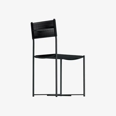 Made in Design Spaghetti Chair plastic material / PVC wires - Giandomenico Belotti, 1979 - Alias