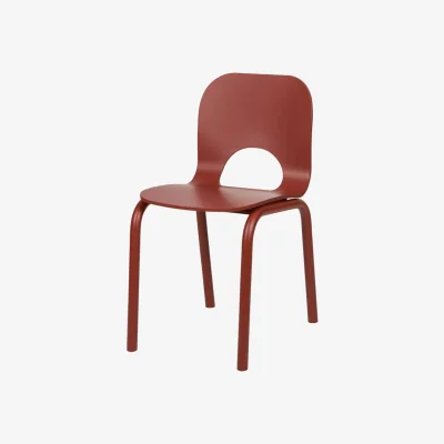 Made in Design Atto Chair wood red - NOO.MA