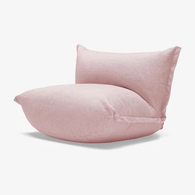 Made in Design The BonBaron Easy chair - / Fabric - Adjustable backrest by Fatboy Pink