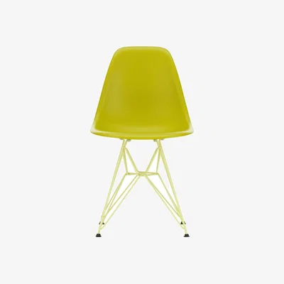 Made in Design Chair RE DSR Colours - Eames Plastic Side Chair plastic material / (1950) - Coloured legs / Recycled - Vitra