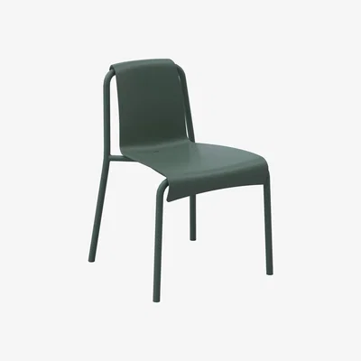 Made in Design Nami Stacking chair - / Recycled plastic by Houe Green