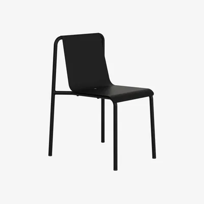 Made in Design Panorama Stacking chair metal black - TIPTOE